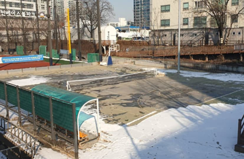 가산유수지 체육공원 테니스장