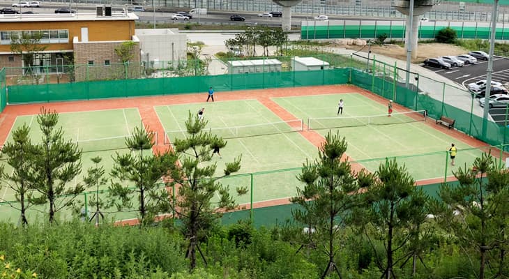 중랑구립테니스장 (중랑IC)
