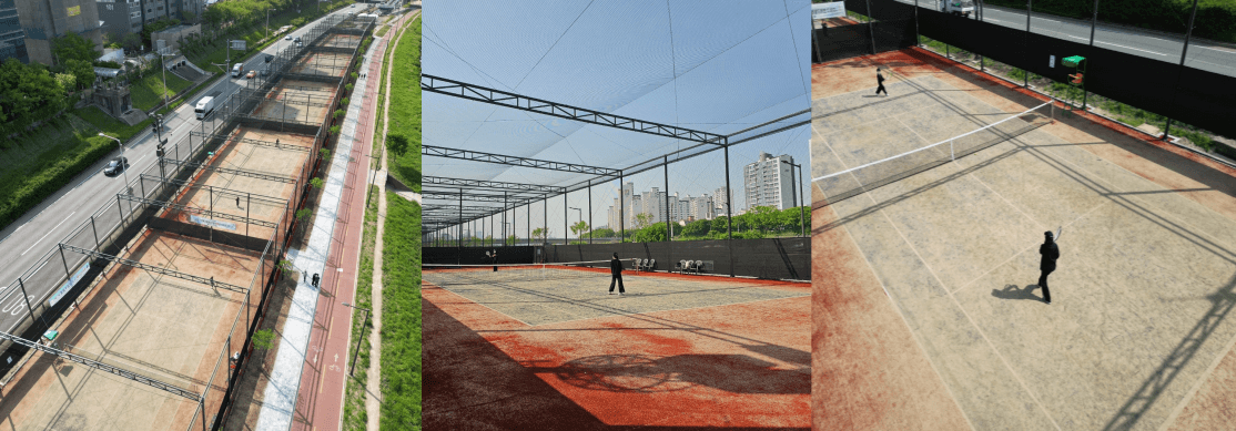 면목구립테니스장 (중랑천)